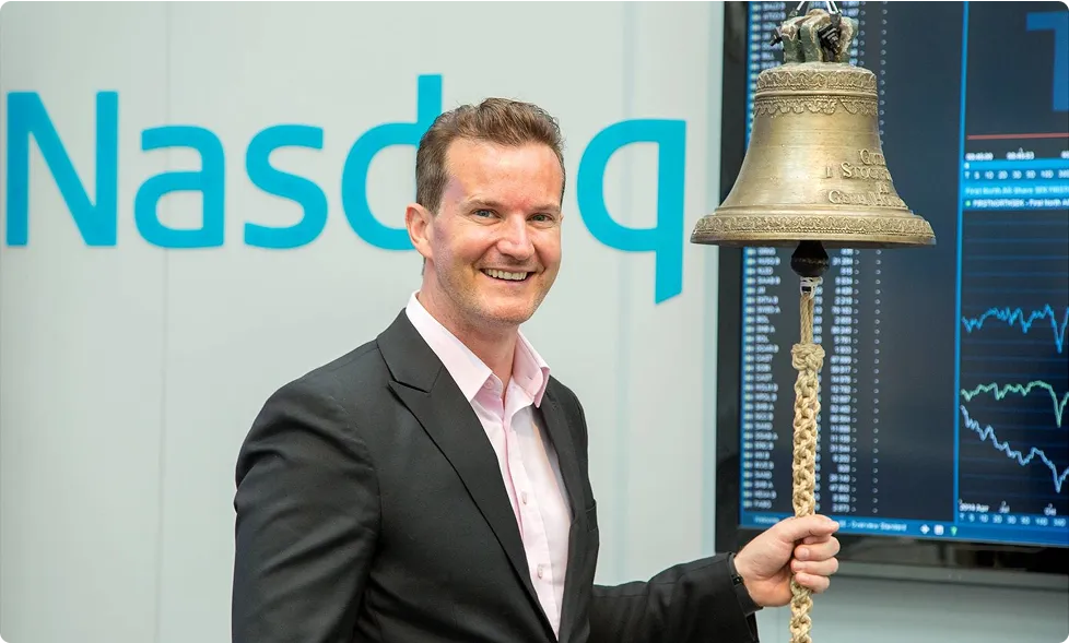 Jeremy Harbour at Nasdaq